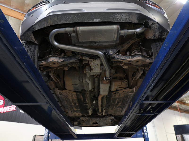 aFe 49-37017 Takeda 2-1/2in 304 SS Axle-Back Exhaust 18-21 Hyundai Kona L4 1.6L (t)