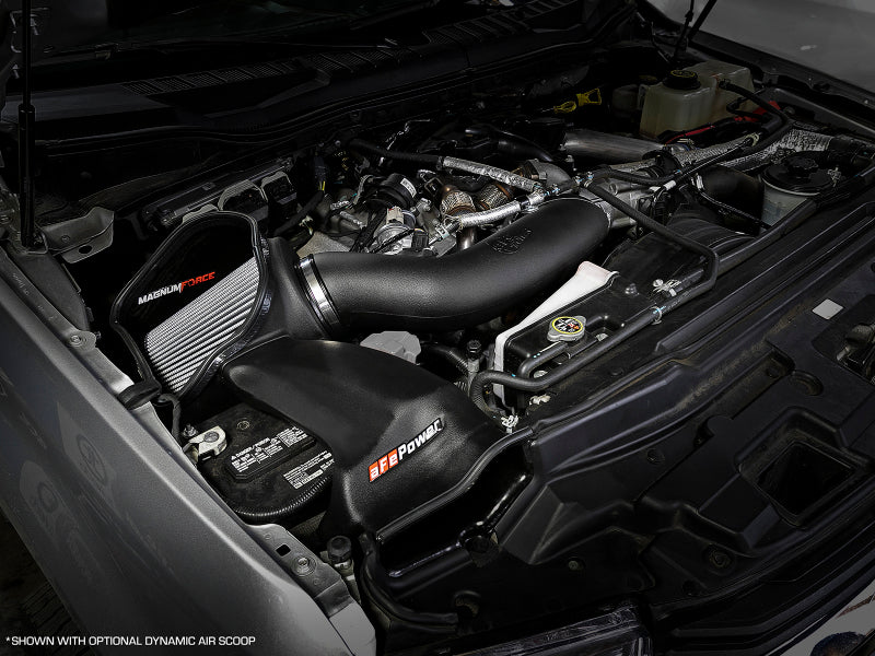 aFe 54-13017D Magnum FORCE Stage-2 Pro DRY S Cold Air Intake System 17-18 Ford Diesel Trucks V8-6.7L (td)
