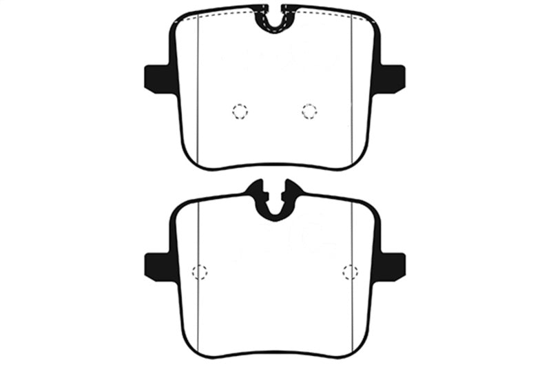 EBC DP42320R 2018+ BMW M5 4.4TT (F90) Yellowstuff Rear Brake Pads
