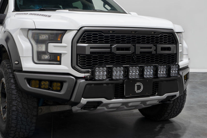 Diode Dynamics DD7337 17-20 Ford Raptor SS5 Grille CrossLink Lightbar Kit - Pro White Combo