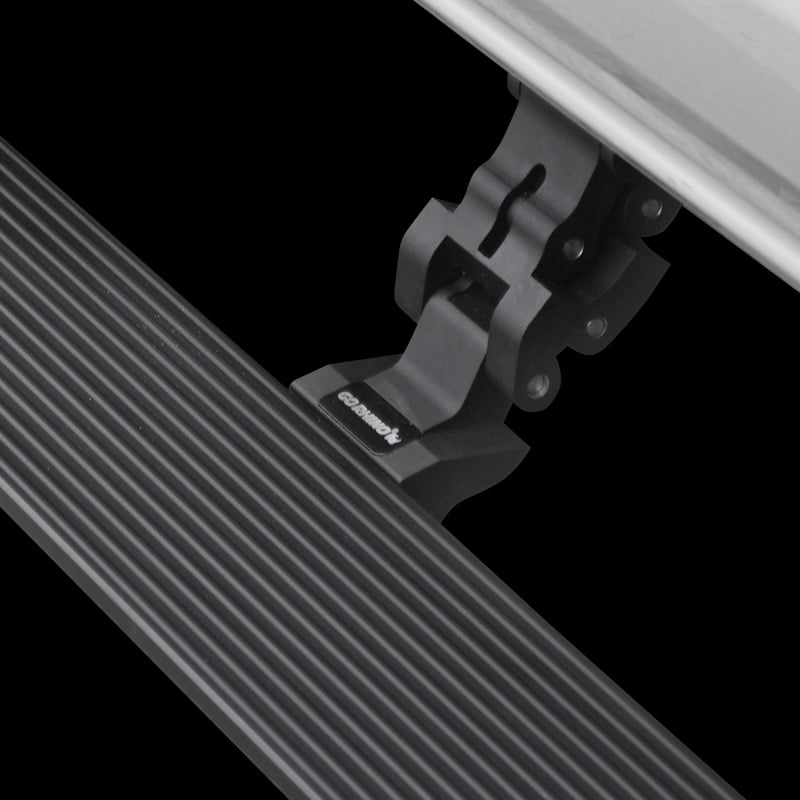 Go Rhino 20404880PC RealTruck 19-25 Chevy Silverado 1500 DC 4dr VoltStep Electric Running Board Kit - Tex. Blk