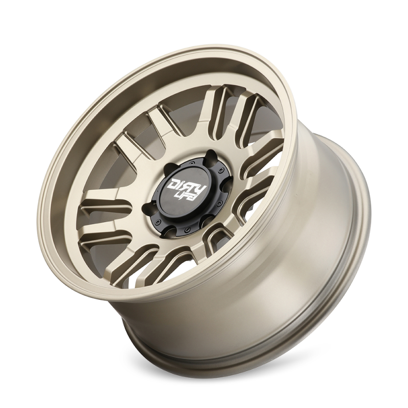 Dirty Life 9310-7983MGD0 9310 Canyon 17x9 / 6x139.7 BP / 0mm Offset / 106mm Hub Satin Gold Wheel