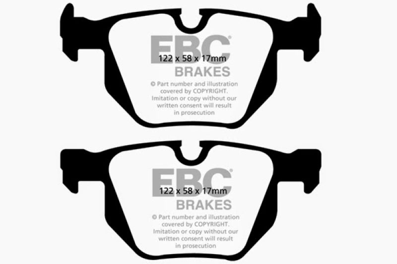 EBC DP31588C 13+ BMW X1 3.0 Turbo (35i) Redstuff Rear Brake Pads