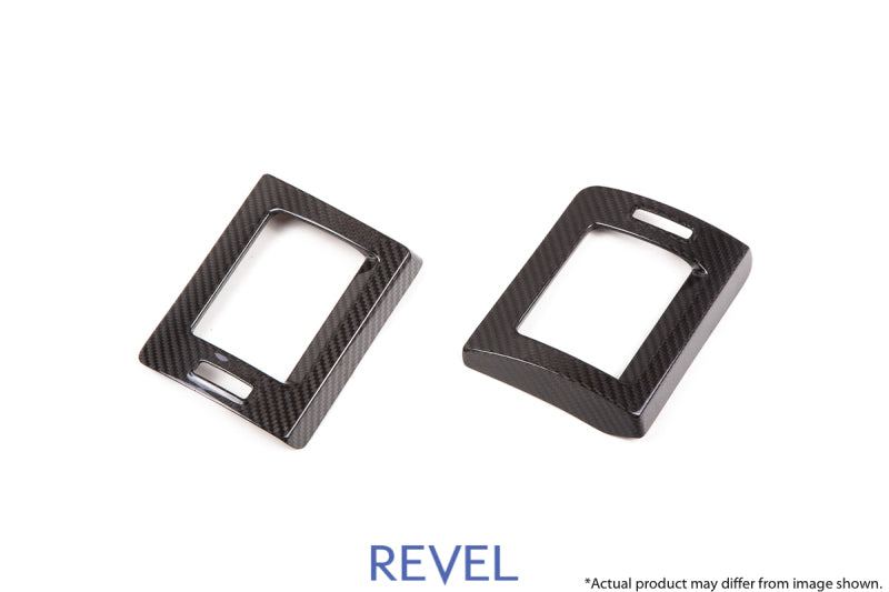 Revel 1TR4GT0AS02 GT Dry Carbon A/C Covers (Left & Right) 15-18 Subaru WRX/STI - 2 Pieces