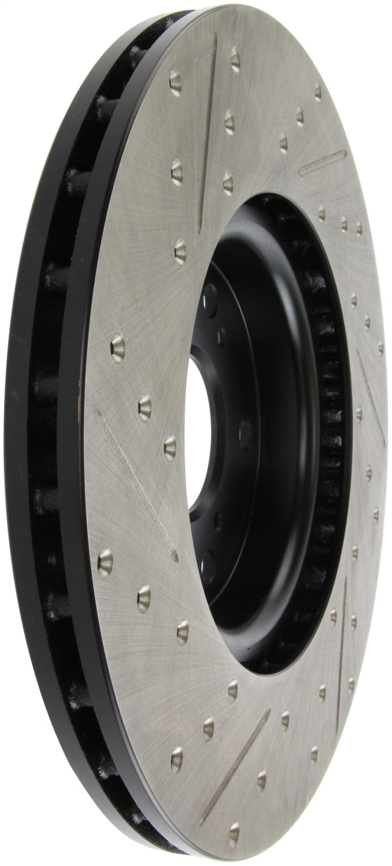 Stoptech 127.40062L StopTech 04-08 Acura TL (Brembo Caliber) SportStop Slotted & Drilled Left Front Rotor