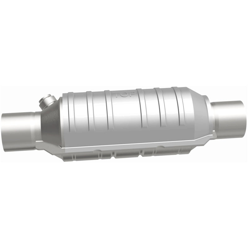 Magnaflow 51304 MagnaFlow Conv Univ 2in Inlet/Outlet Center/Center Round 11in Body L x 5.125in W x 15in Overall L