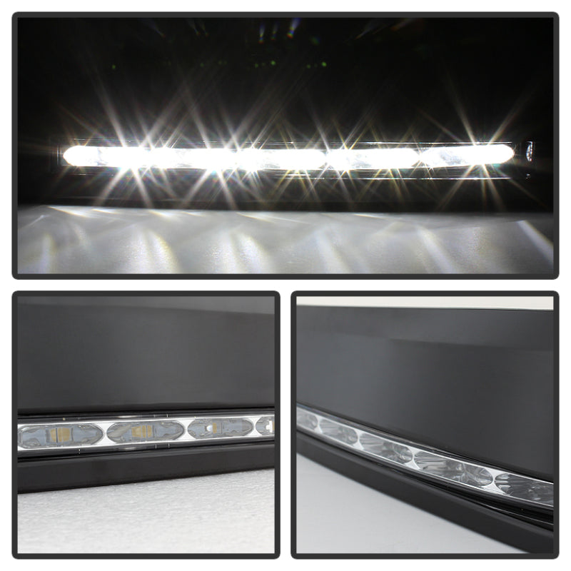 SPYDER 5077714 Spyder Toyota Tundra 07-13 Daytime LED Running Lights (XSP-X Model Look)wo/swtch Blk FL-DRL-TTU07-BK