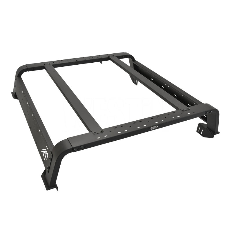 Westin 51-10025 05-21 Toyota Tacoma 6ft Bed Overland Cargo Rack - Textured Black