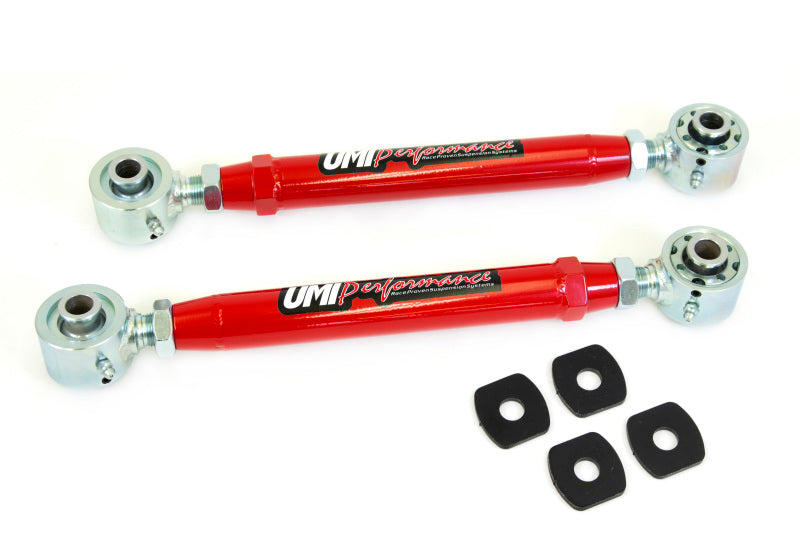 UMI Performance 2524-R 08-09 Pontiac G8 10-14 Camaro Toe Rods Adj Rotojoint