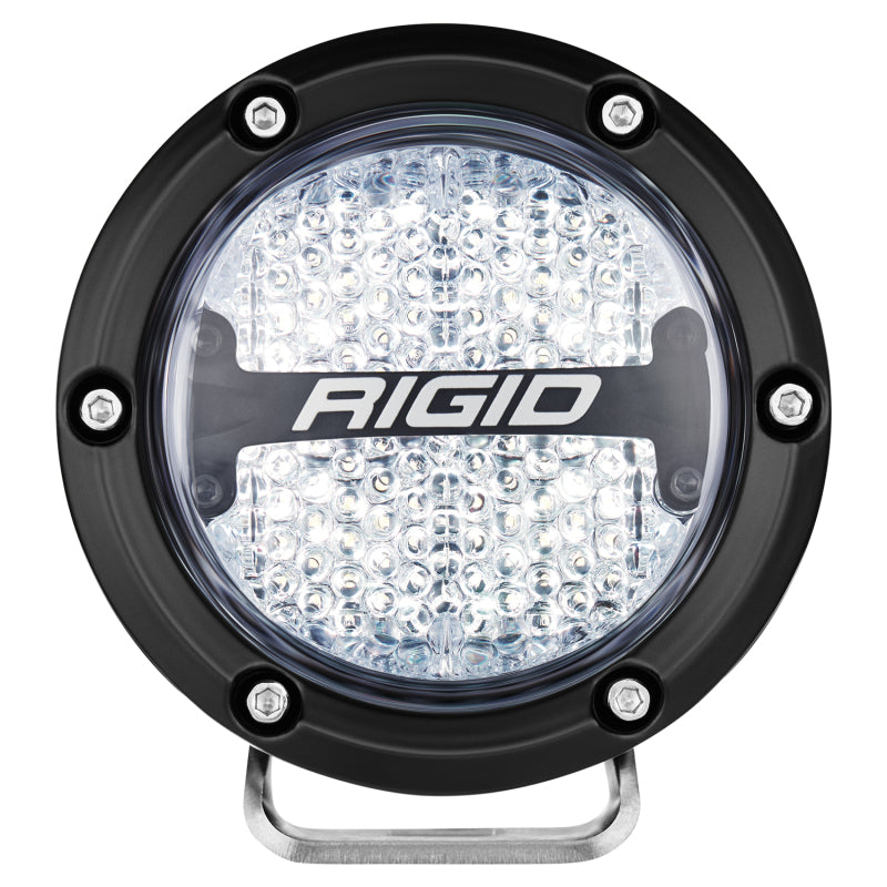 Rigid Industries 36400 360-Series 4in LED Off-Road Diffused Beam - RGBW Backlight (Pair)
