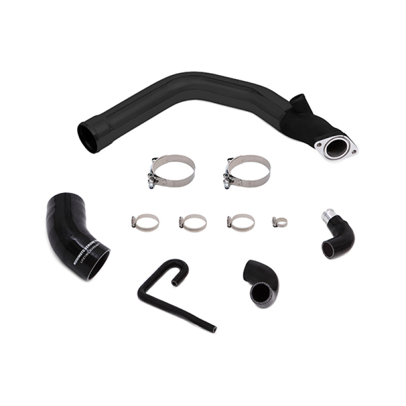 Mishimoto MMICP-WRX-15WBK 2015 Subaru WRX Charge Pipe Kit - Wrinkle Black
