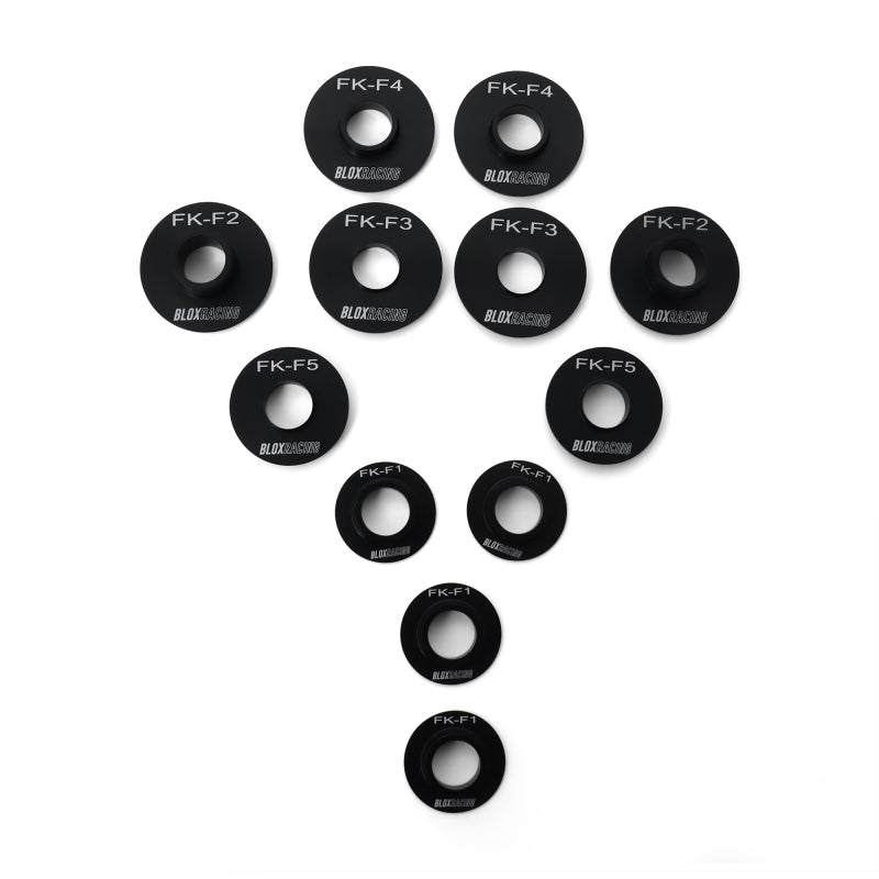 BLOX Racing BXSS-20605 16-21 FK Civic - Front - 12 Pieces Subframe Hard Collar Kit