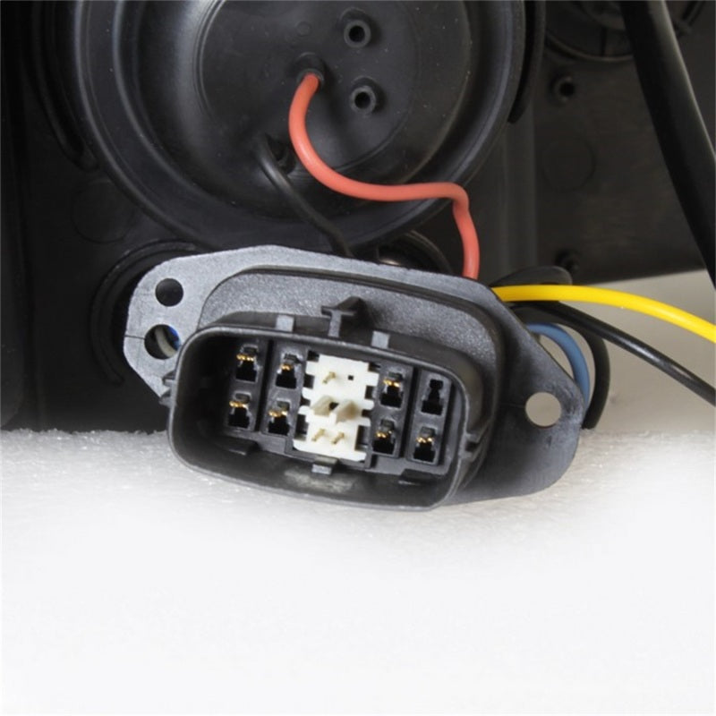 SPYDER 5042545 Spyder Mazda 6 03-05 With Fog Lights Projector Headlights LED Halo DRL Smke PRO-YD-M603-FOG-DRL-SM