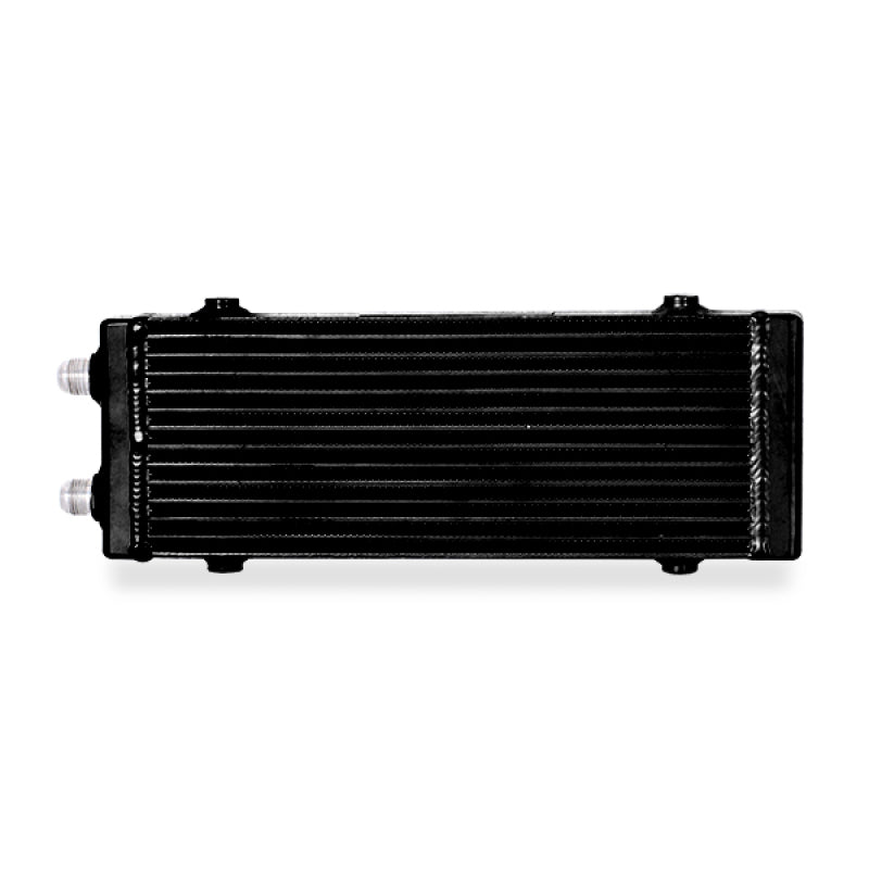 Mishimoto MMOC-DP-MBK Universal Medium Bar and Plate Dual Pass Black Oil Cooler