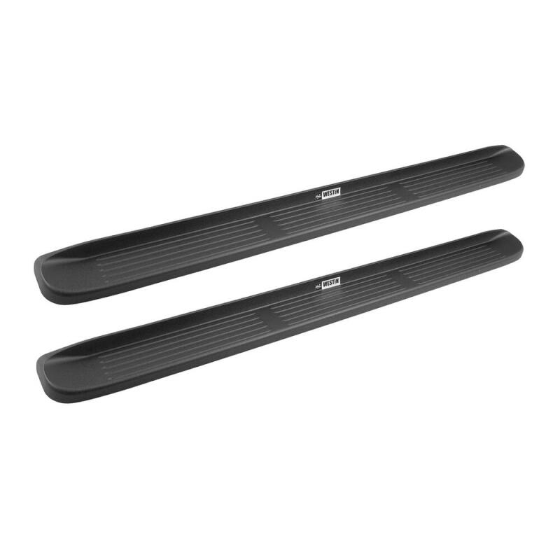 Westin 27-0010 Molded Step Board Unlighted 79 in - Black
