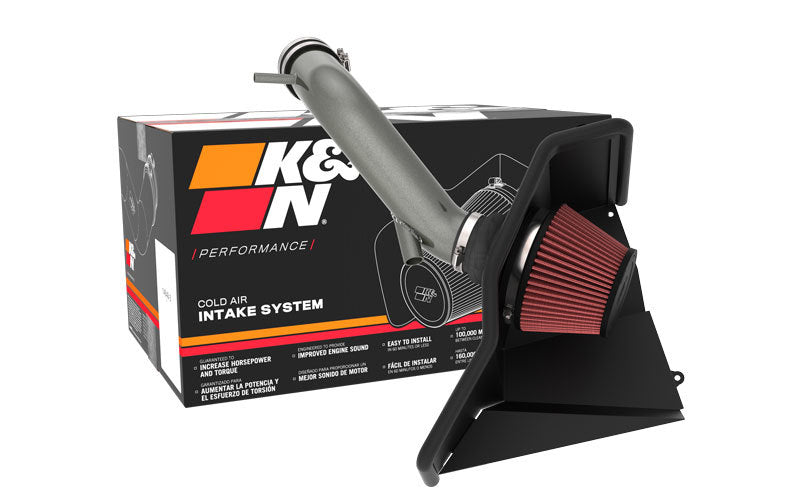 K&N Engineering 69-5329TC K&N 2022 Hyundai Elantra N 2.0L L4 Silver Typhoon Intake