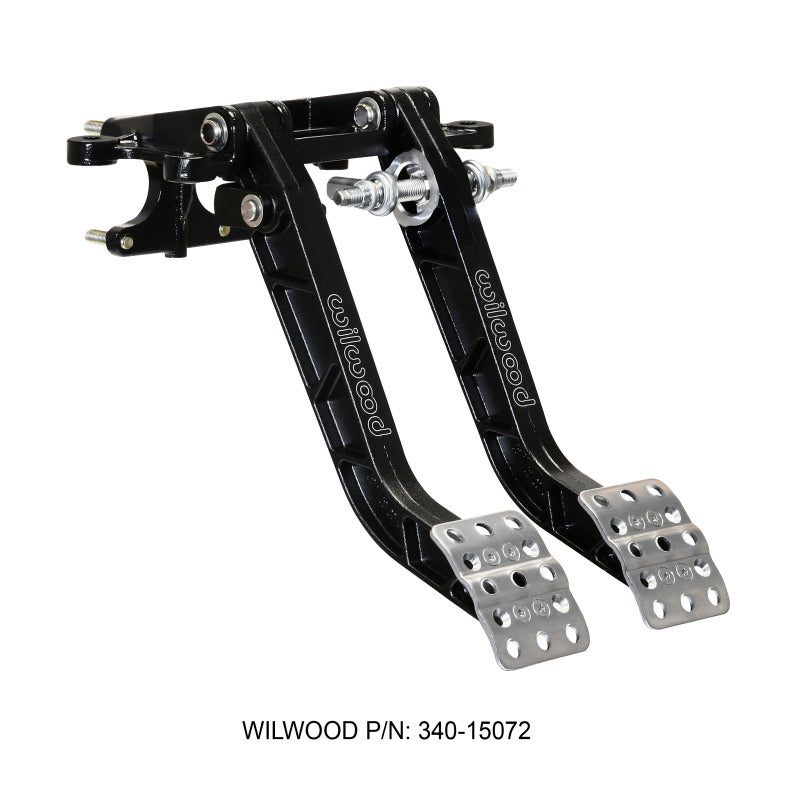 Wilwood WIL340-15072 Brake Pedal Fwd Swing Triple M/Cyl Tru-Bar