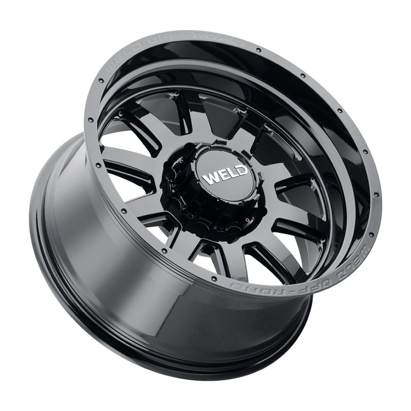 Weld W16809082500 Off-Road W168 20X9 Stealth 8X165.1 ET00 BS5.00 Gloss Black 125.1