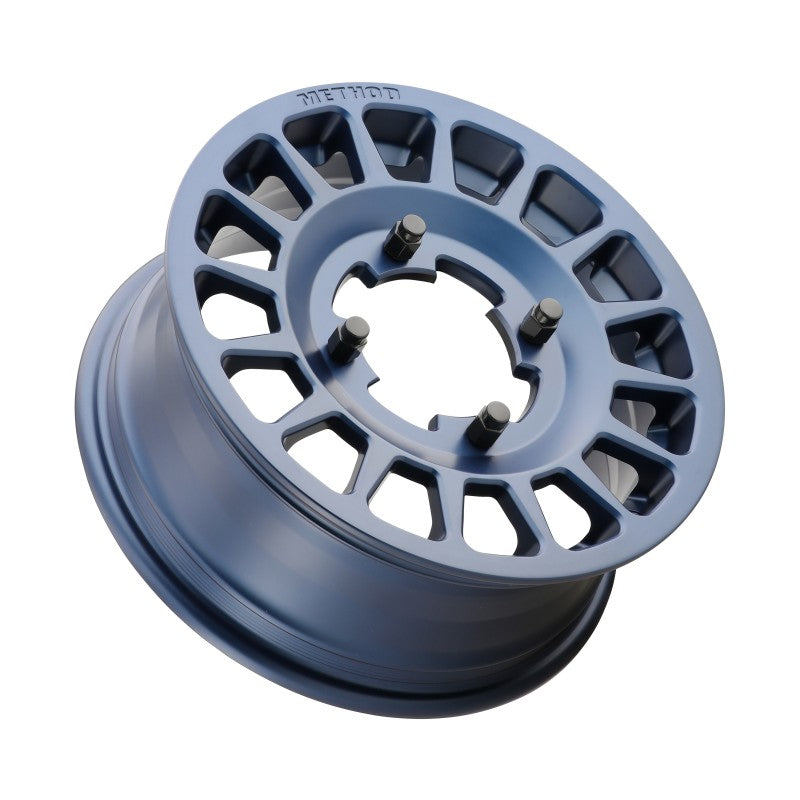Method Wheels MR40756046651 Method MR407 Bead Grip 15x6 / 5+1/51mm Offset / 4x156 / 120mm CB Bahia Blue Wheel