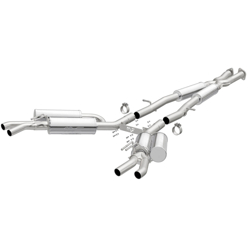 Magnaflow 19406 MagnaFlow 2018 Kia Stinger V6 3.3L (Reuse Fascia Tips) Stainless Cat Back Perf Exhaust