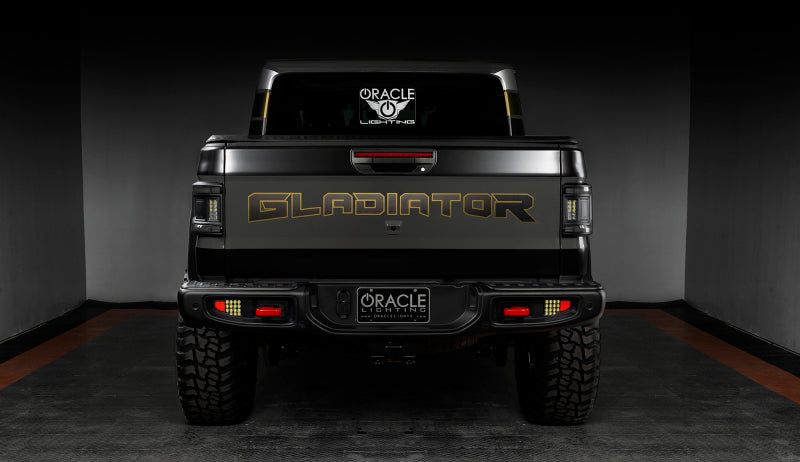 ORACLE Lighting 5882-504-T Oracle 2020+ Jeep Gladiator JT Flush Mount LED Tail Lights - Tinted Lens SEE WARRANTY