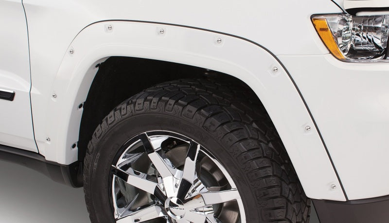 Bushwacker 10075-02 11-18 Jeep Grand Cherokee Pocket Style Flares 2pc Does Not Fit SRT8 - Black