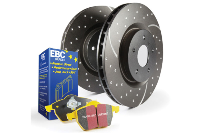 EBC S5KF1145 S5 Brake Pad and Rotor Kit