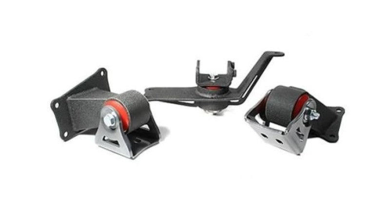 Innovative Mounts 90750-75A Innovative 00-09 Honda S2000 F-Series Black Steel Mounts 75A Bushings