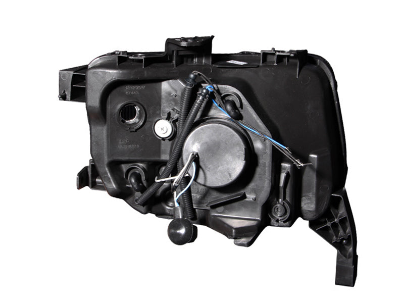 ANZO 121432 2003-2006 Honda Element Projector Headlights w/ Halo Black