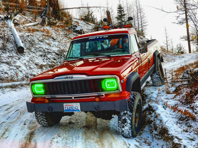 ORACLE Lighting 6908-333 Oracle Pre-Installed Lights 7x6 IN. Sealed Beam - ColorSHIFT Halo
