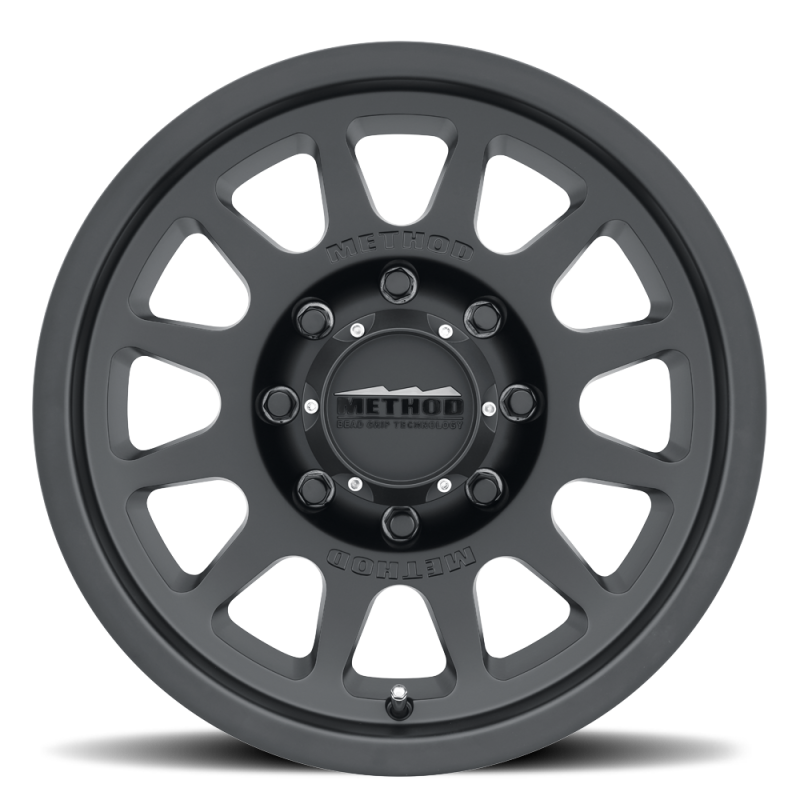 Method Wheels MR70378580500 Method MR703 17x8.5 0mm Offset 8x6.5 130.81mm CB Matte Black Wheel