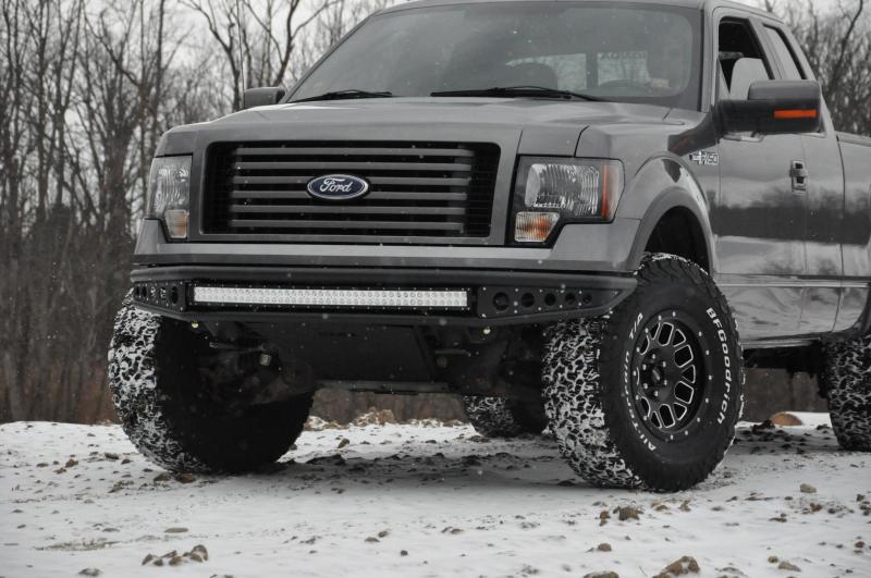 DV8 Offroad FBFF1-04 09-14 Ford F-150 Baja Style Front Bumper