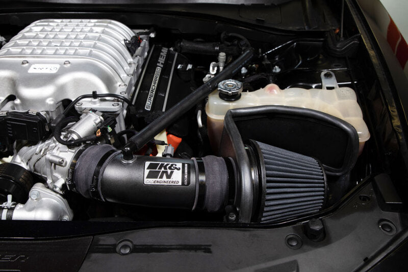 K&N Engineering 30-2553TTK K&N 17-23 Dodge Charger/Challenger Hellcat SC 6.2L V8 DRYFLOW Performance Air Intake System