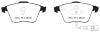 EBC UD1359 07-10 Audi TT Quattro 3.2 Ultimax2 Front Brake Pads