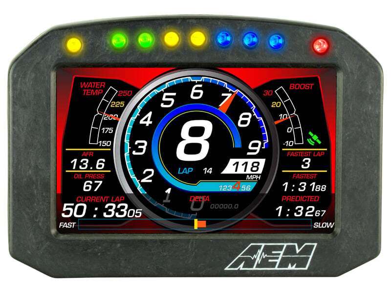 AEM 30-5600F CD-5 Carbon Flush Digital Dash Display