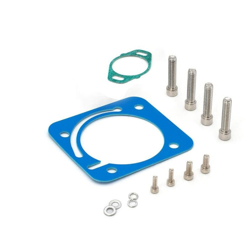 BLOX Racing BXIM-00205-SI-V2 Honda B/D/H/F Series Engines 76mm Silver Billet Throttle Body V2