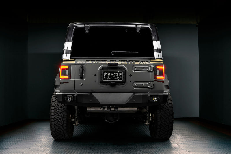 ORACLE Lighting 5884-504-T Oracle 2018+ Jeep Wrangler Rubicon/Sport LED Flush Mount Tail Light - Tinted SEE WARRANTY
