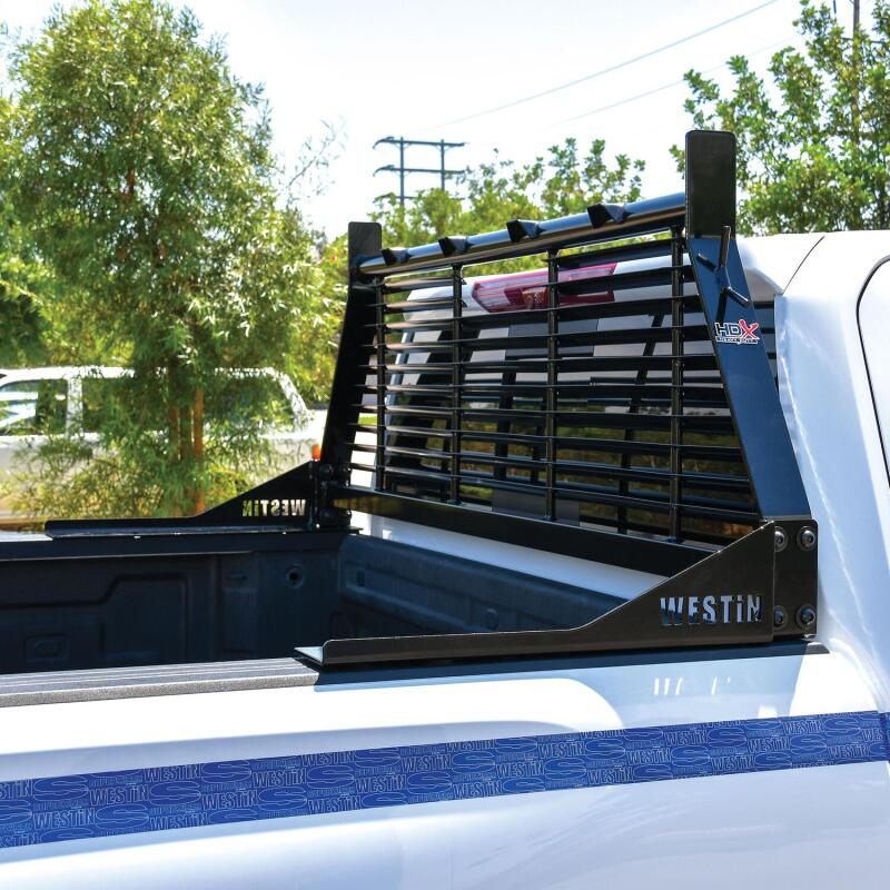 Westin 57-8025 1999-2018 Chevrolet/Ford/GMC/Toyota Silverado/Sierra 1500/2500/3500 HD Headache Rack - Black