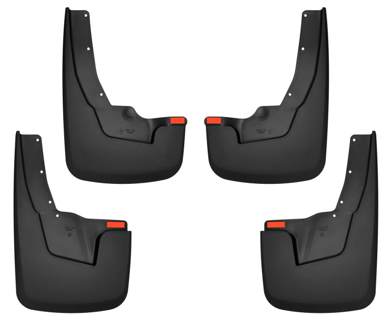 Husky Liners 58136 19-22 RAM 1500 w/ OEM Fender Flares Custom-Molded Front & Rear Mud Guards