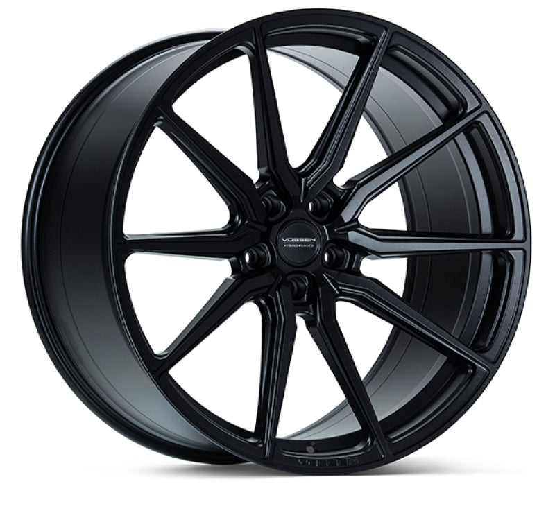 Vossen HF3-4B52 HF-3 24x10 / 5x120 / ET32 / Deep Face / 72.56 - Satin Black Wheel