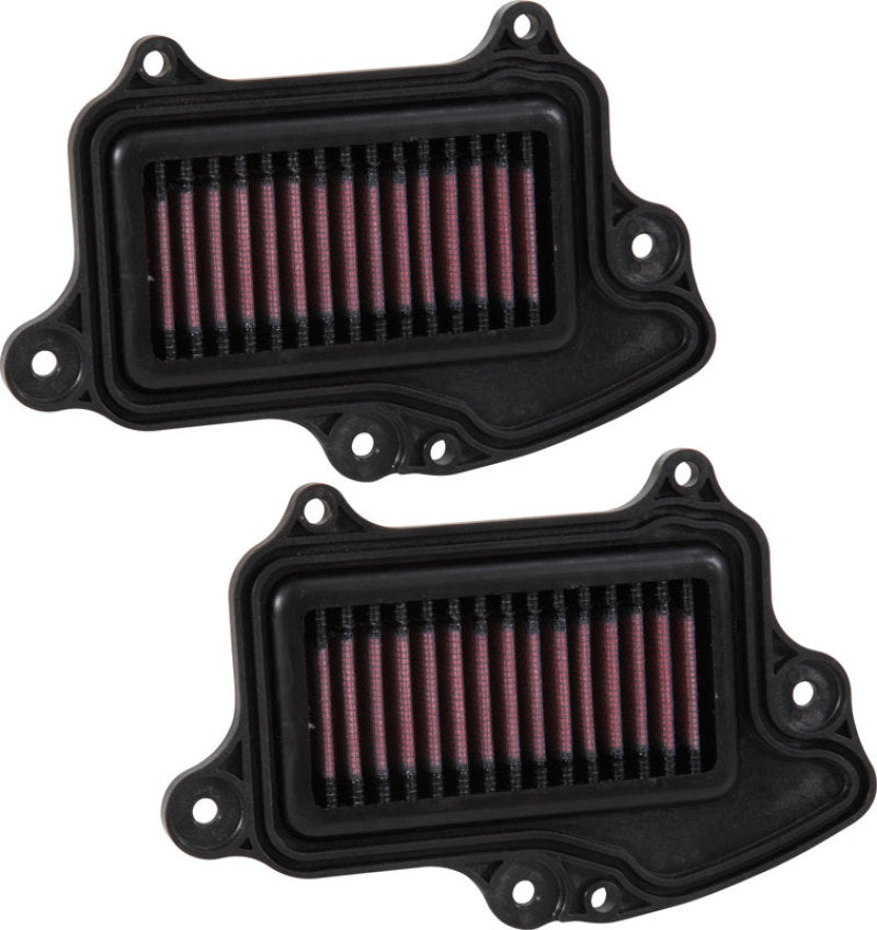 K&N Engineering SU-1409 K&N 16-17 Suzuki Boulevard M90 1462CC Replacement Drop In Air Filter (Set of 2)