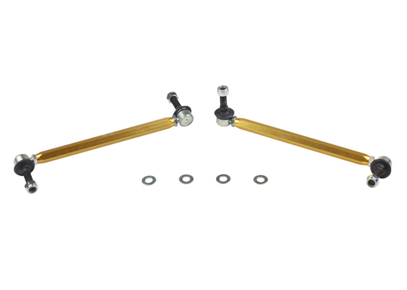 Whiteline KLC175 05-10 Chevy Cobalt/6/09+ Cruze/06-11 HHR Front Sway Bar - Link Assembly H/D Adj Steel Ball
