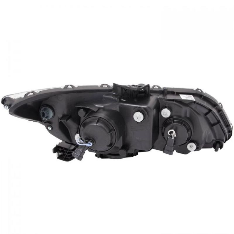 ANZO 121478 2012-2015 Honda Civic Projector Headlights w/ U-Bar Chrome