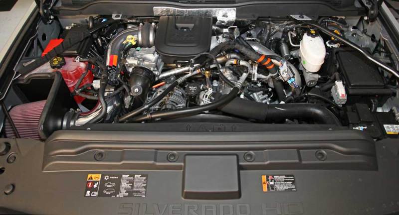 K&N Engineering 77-3087KP K&N 77 Series Performance Intake Kit for 2015 Chevrolet Silverado/GMC Sierra 2500 / 3500 6.6L V8