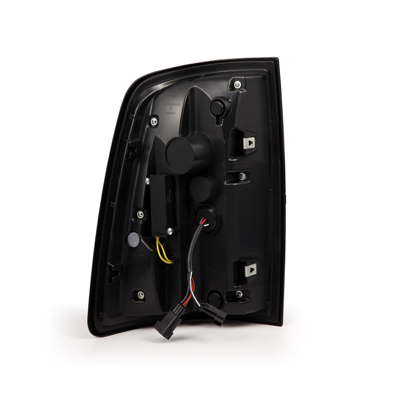 AlphaRex 640004 09-18 Dodge RAM Luxx-Series LED Tail Lights Black w/ Activation Light & Sequential Signal