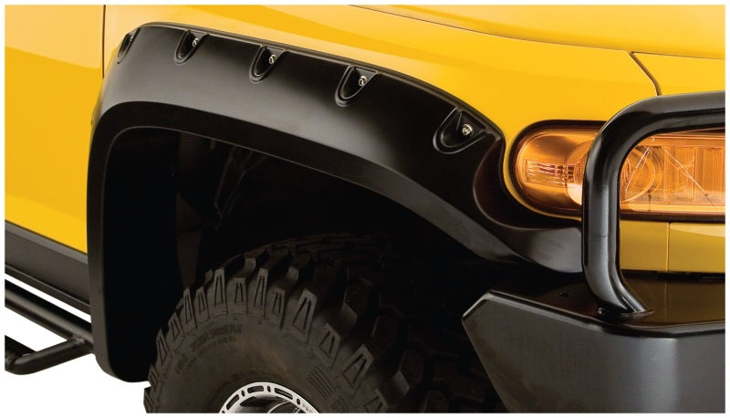 Bushwacker 31922-02 07-14 Toyota FJ Cruiser Pocket Style Flares 4pc - Black