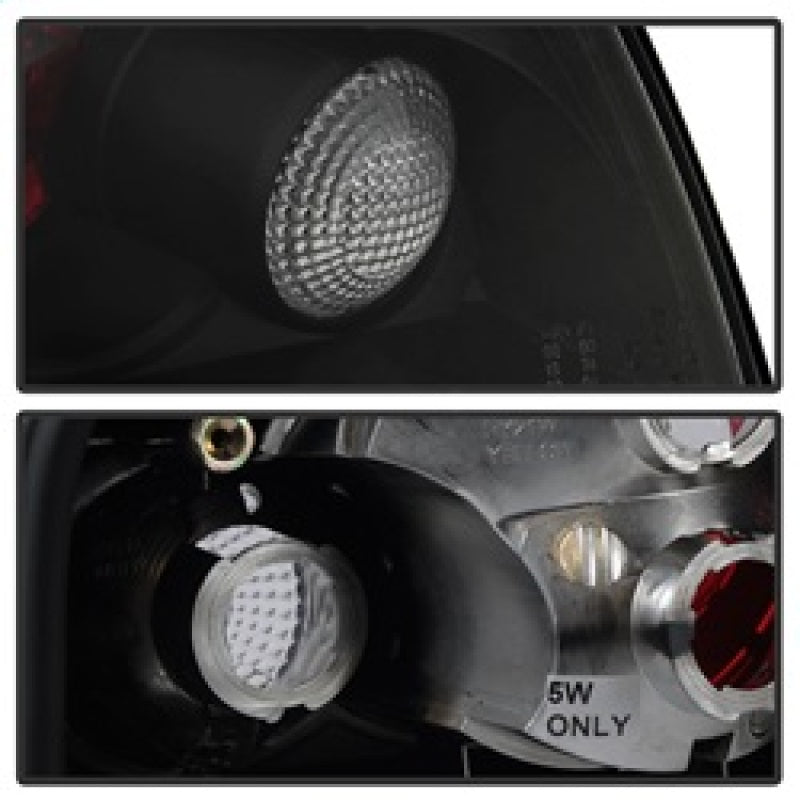SPYDER 5000408 Spyder Audi TT 00-06 Euro Style Tail Lights Black ALT-YD-ATT99-BK
