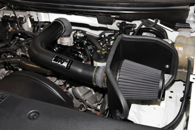 K&N Engineering 71-2556 K&N 04-08 Ford F150 V8-5.4L/04-07 Ford Lobo 5.4L V8 Blackhawk Perf Intake Kit