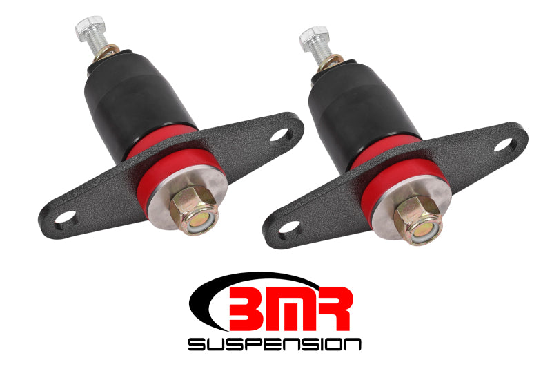 BMR Suspension MM009 BMR 16-17 6th Gen Camaro Motor Mount Kit (Polyurethane) - Black Anodized