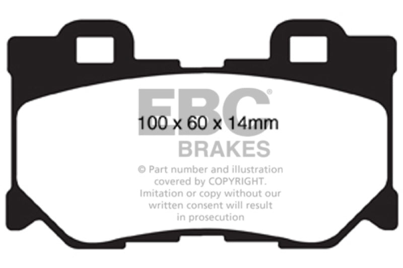 EBC DP51824NDX 08-15 Infiniti G37 3.7 Bluestuff Rear Brake Pads